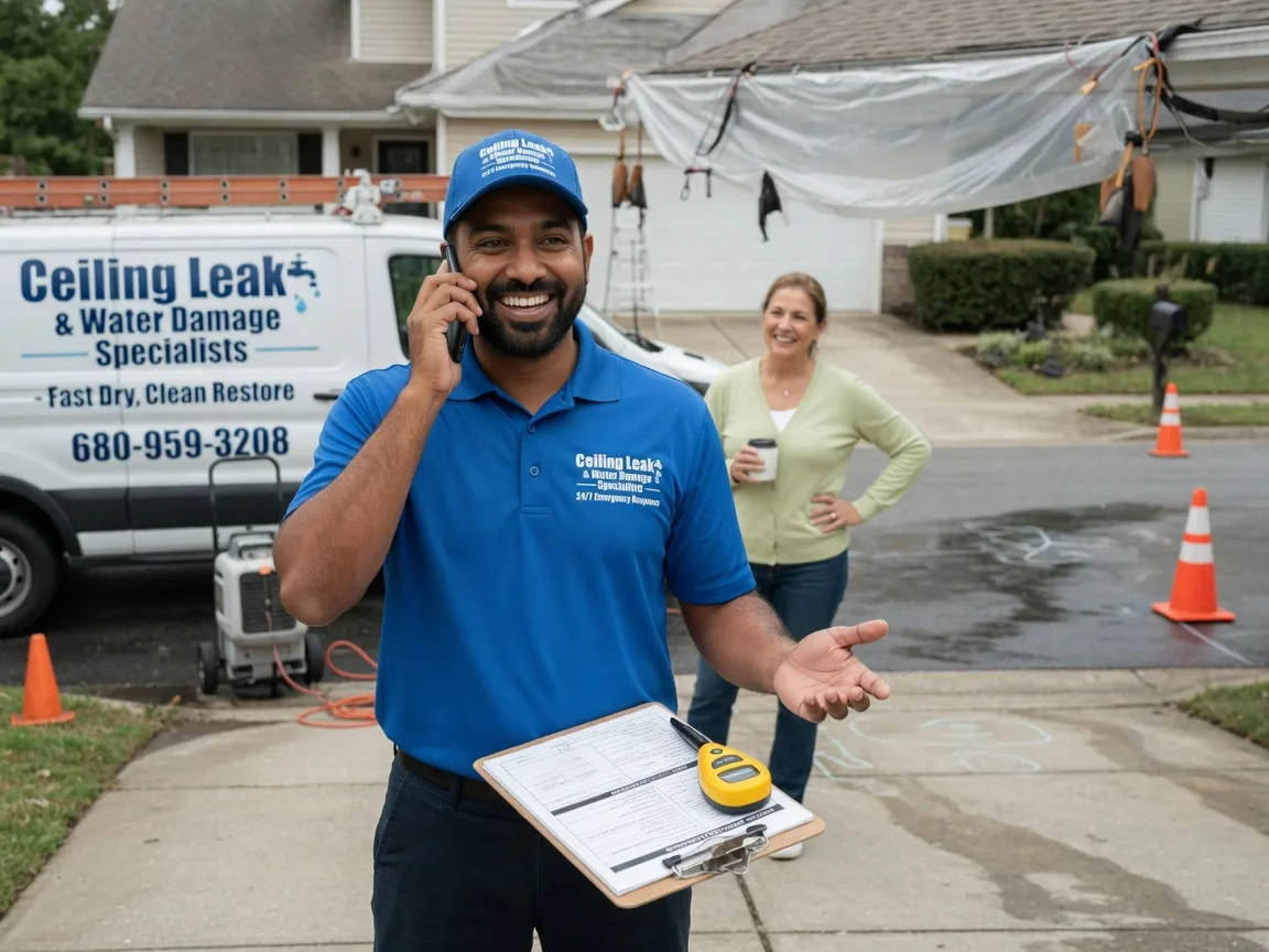 Ceiling Leak Cleanup New Salisbury, IN FAQs